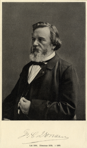 104446 Portret van F.C. Donders, geboren 27 mei 1818, hoogleraar in de oogheelkunde aan de Utrechtse hogeschool ...